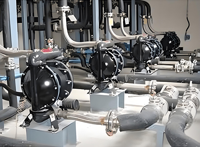 Rozwiązania serii RVE32 dotyczące pomp membranowych